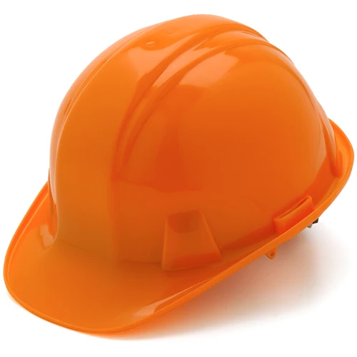 Pyramex HP14040 Orange Cap Style 4 Point Snap Lock Suspension Hard Hat - Moutools