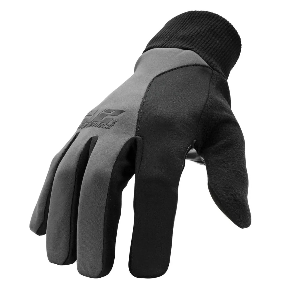 212 Performance TEJG-0613 Touchscreen Compatible Silicone Palm Economy Tundra Jogger Gloves, 3X-Large Gray - Moutools