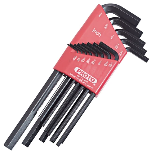 Proto J4983 13 Piece Long Hex Key Set - Moutools