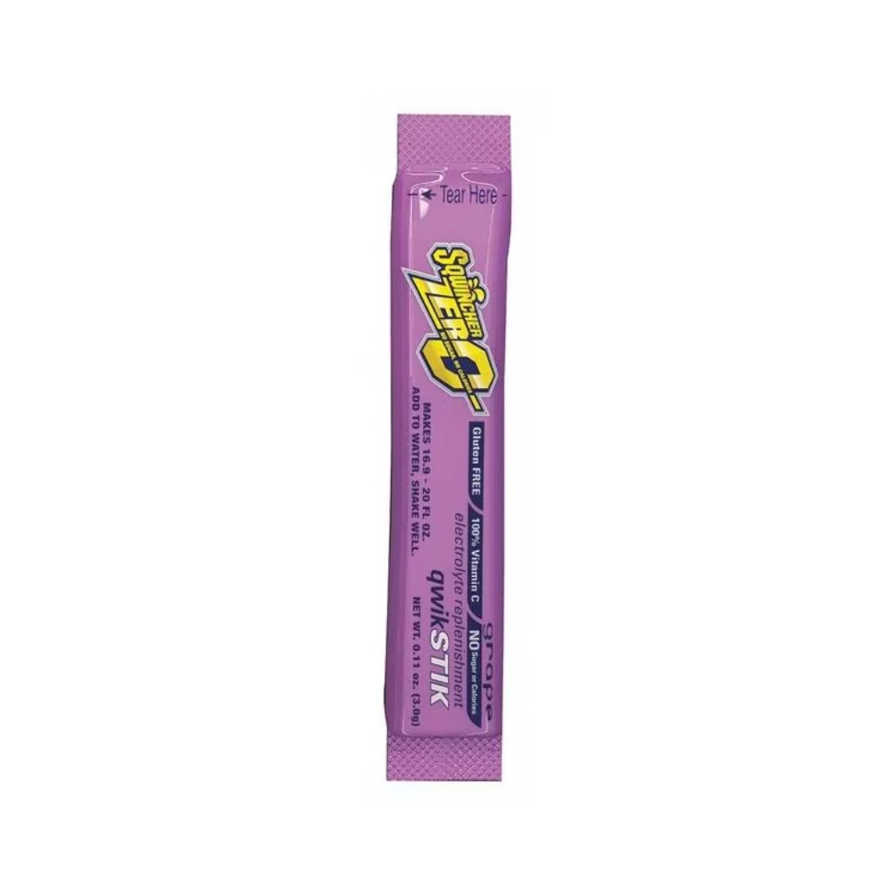 Sqwincher 159060107 Qwik Stik Grape Sugar Free 20oz - Moutools