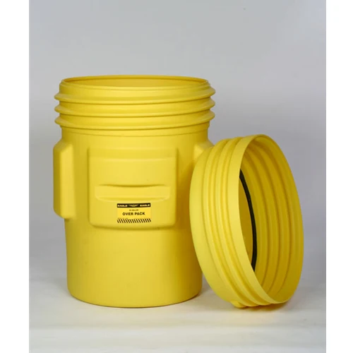 Eagle 1690 95 Gal. Overpack Drum w/Screw Top Lid - Moutools