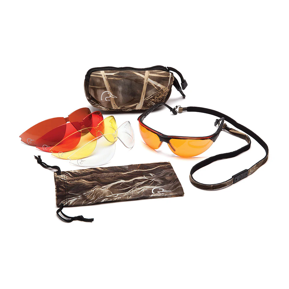Pyramex DUCAB Duck's Unlimited - Black Frame/Shooting glasses - Moutools