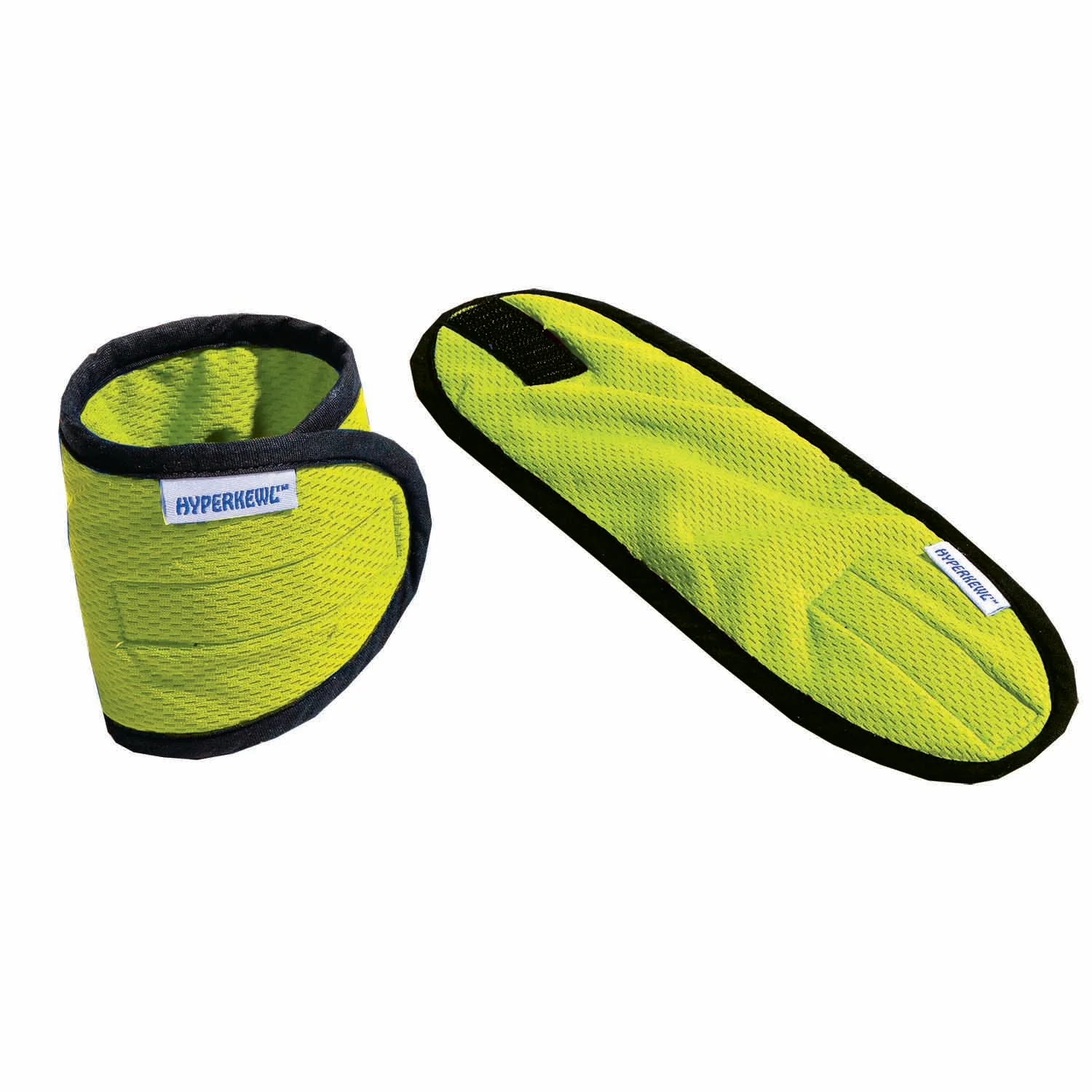 Techniche 6573-HV Hyperkewl Cooling Wrist Wraps HiVis Lime - Moutools