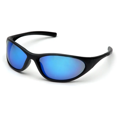Pyramex SB3365E Zone Eyewear Ice Blue Mirror Lens/Matte Black Frame - Moutools