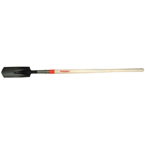 Union Tools 47171 4-in Trenching Shovel with Rolled Step - Moutools