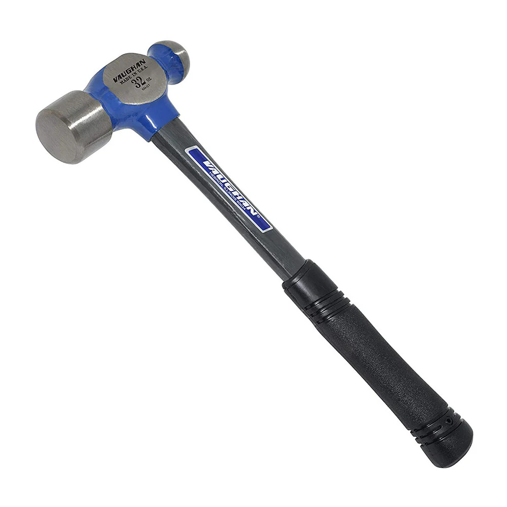 Vaughan  FS432 Fiberglass Ball Pein Hammer, 32 oz - Moutools