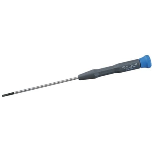 IDEAL 36-240 Electronic Screwdriver, Cabinet Tip, 3/32 inch x 2-1/2 inch - Moutools