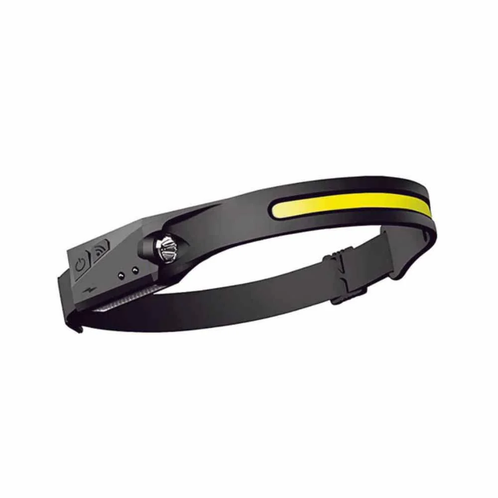 Voltec 08-00670 5 Watt 350 Lumen Rechargeable LED Head Lamp - Wide Head Lamp - Moutools