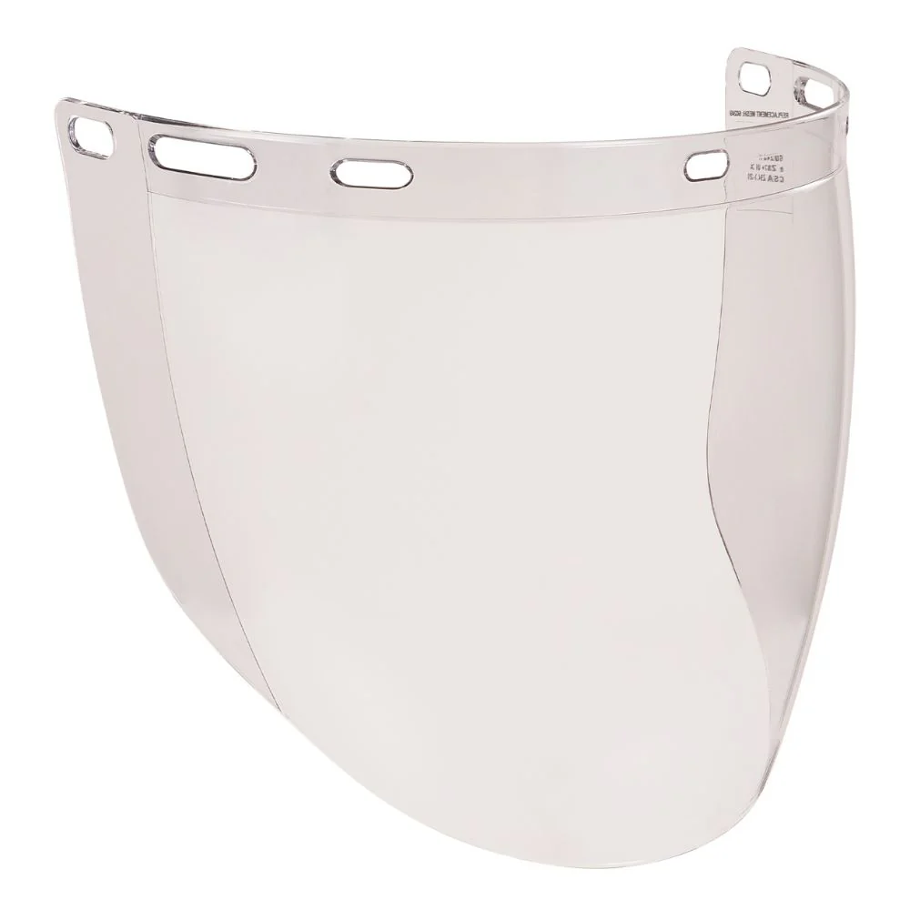 Ergodyne 60249 #8997 Clear Face Shield Replacement for Cap-Style HH & SH - Moutools