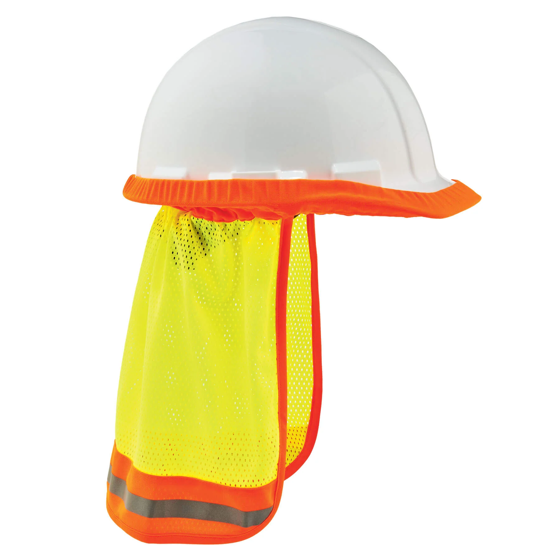 Ergodyne 29053 GloWear 8005 Hi-Vis Mesh Neck Shade with Reflective, HV Lime - Moutools
