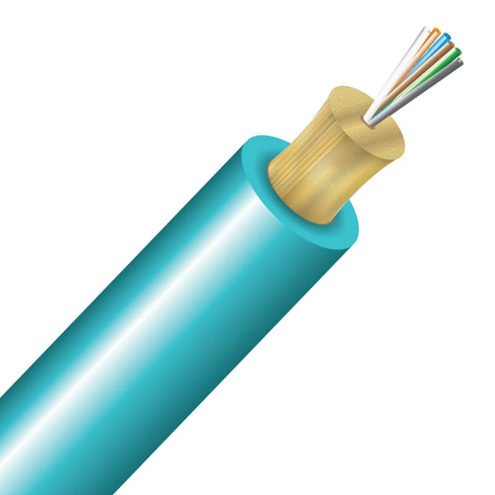 Cleerline TN006M3D9AP-1k 6 Strand TSB  Distribution TB, Plenum I/O, 50/125, OM3 - Moutools