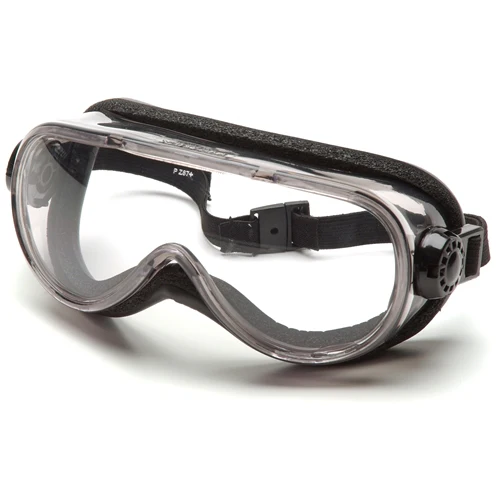 Pyramex G404T Anti-Fog Top Shelf Chemical Splash Goggle/Foam Padding - Moutools