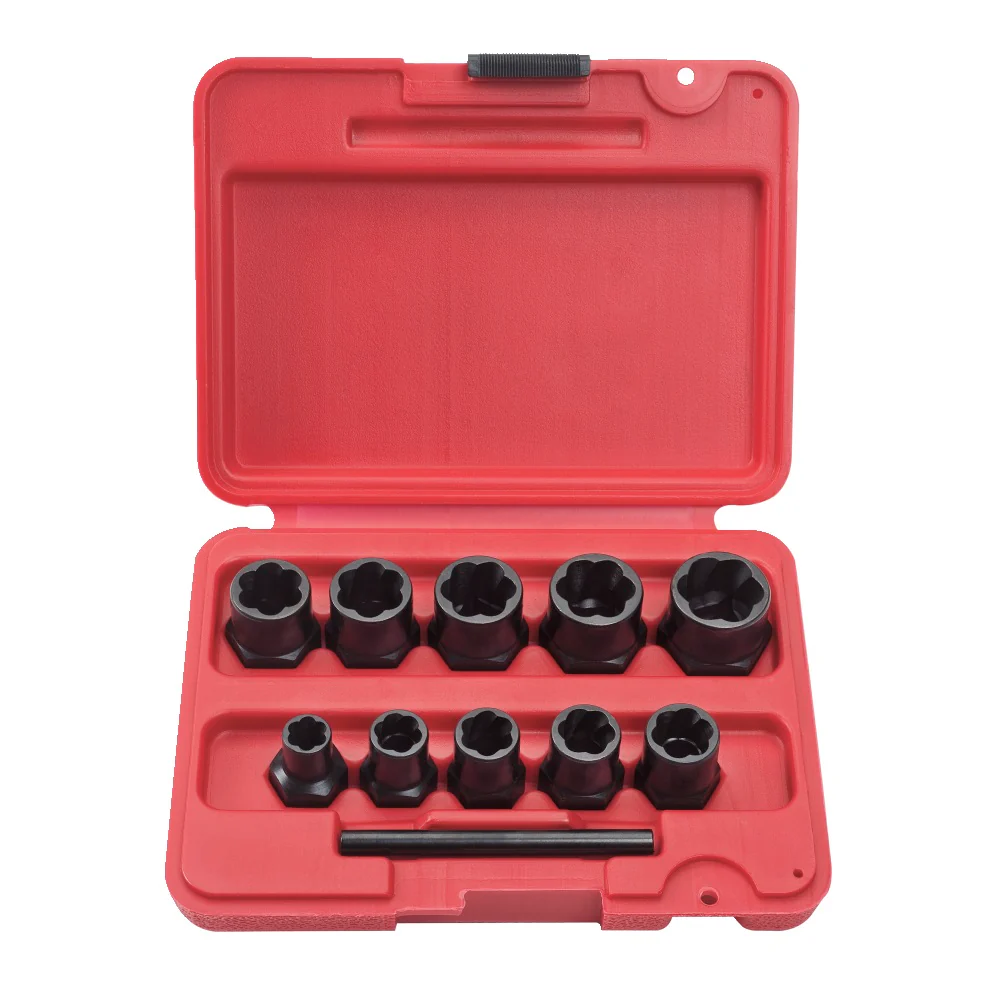 Proto J69X00 10 Pc Bolt Extractor Socket Set - Moutools
