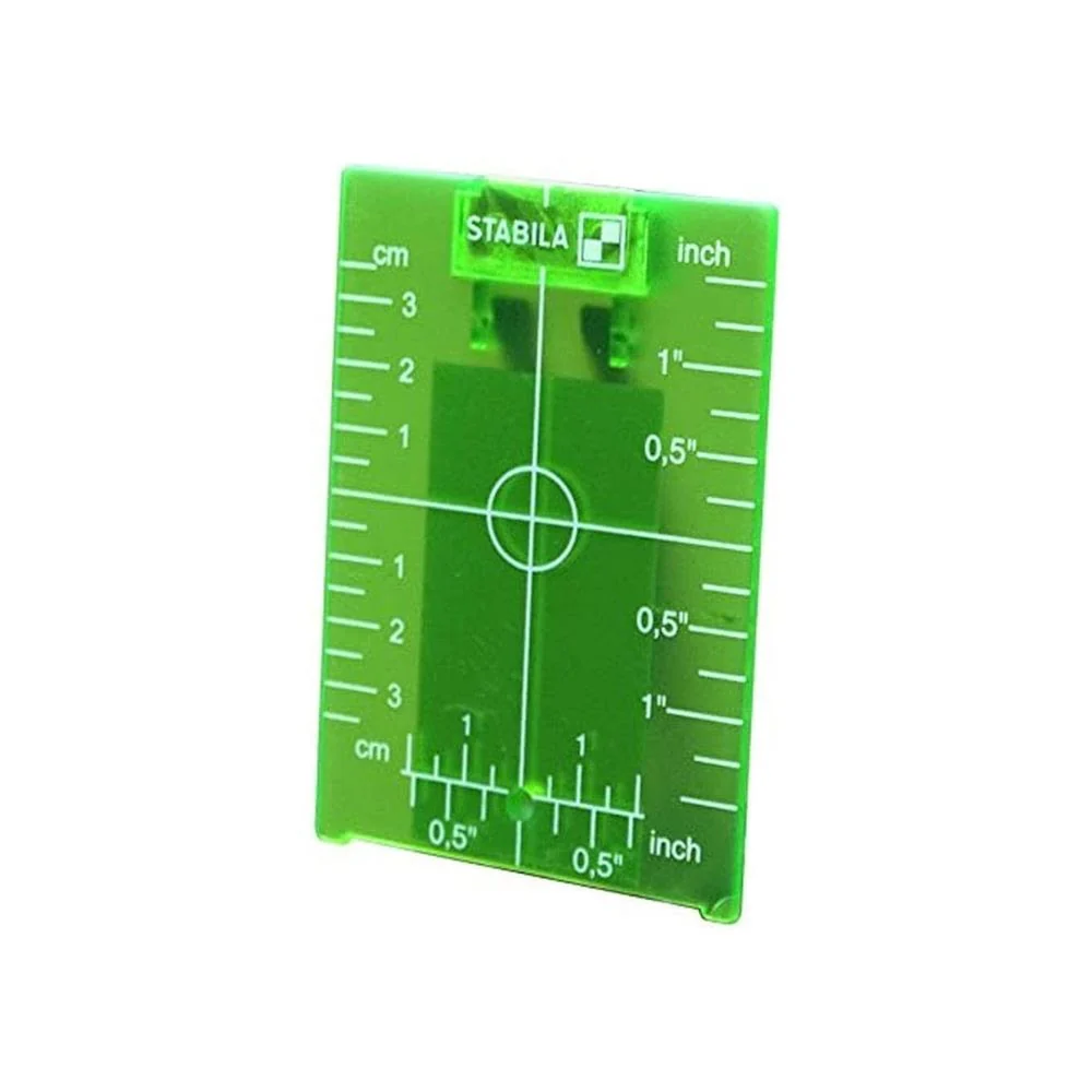 Stabila 07442 Green Magnetic Ceiling Target Plate for Green Beam Lasers - Moutools
