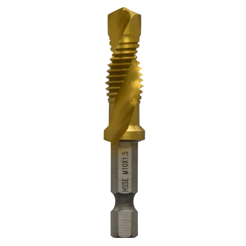 Greenlee DTAPSSM10C M10 x 1.50 Drill/Tap Bit - Moutools
