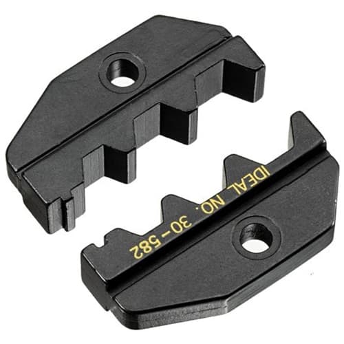 IDEAL 30-582 Die Set, F-Type CATV, RG-59, RG-6, for Crimpmaster Crimp Tool Frame 30-506 - Moutools