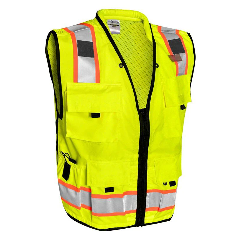 ML Kishigo S5000-2XL Surveyor Vest Lime 2XL - Moutools