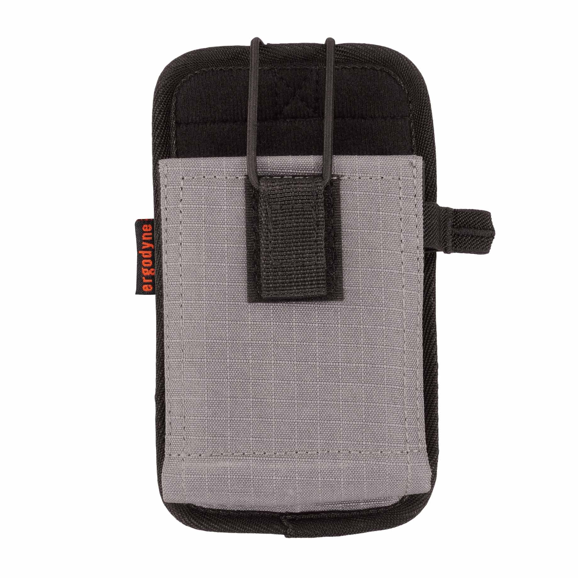 Ergodyne 19192 5542 L Gray Phone Style Scanner Holster with Belt Loop - Moutools