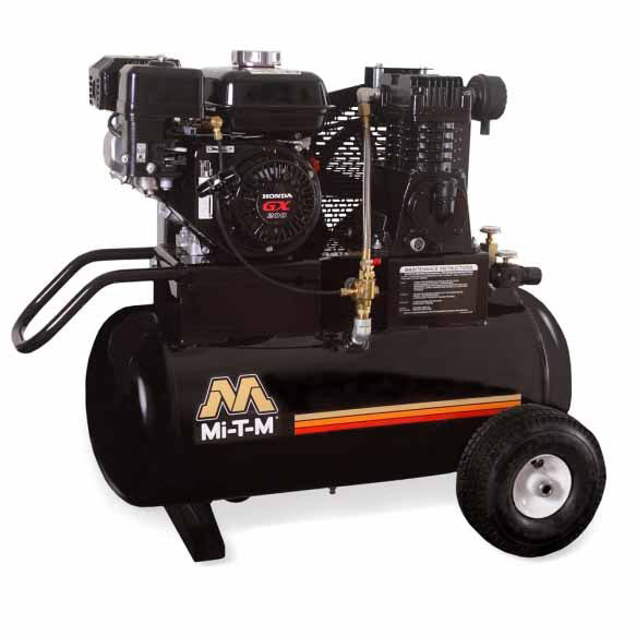 Mi-T-M AM1-PR07-20M 20-Gallon Single Stage Gasoline Air Compressor - Moutools