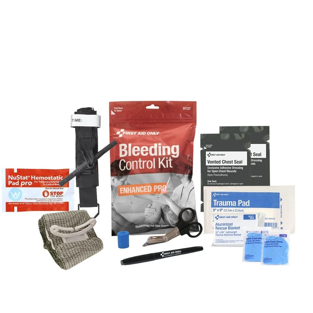 First Aid Only 91137 Bleeding Control Kit, Enhanced Pro - Moutools