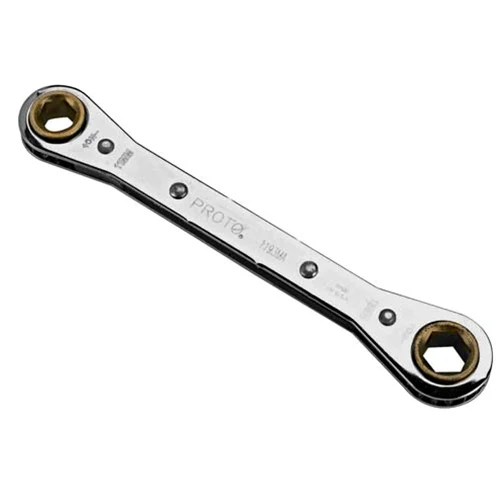 Proto J1191M-A 7mm X 8mm Metric Ratcheting Box Wrench - 6 Point - Moutools