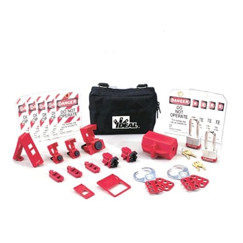 IDEAL 44-971 Standard Lockout/Tagout Kit - Moutools