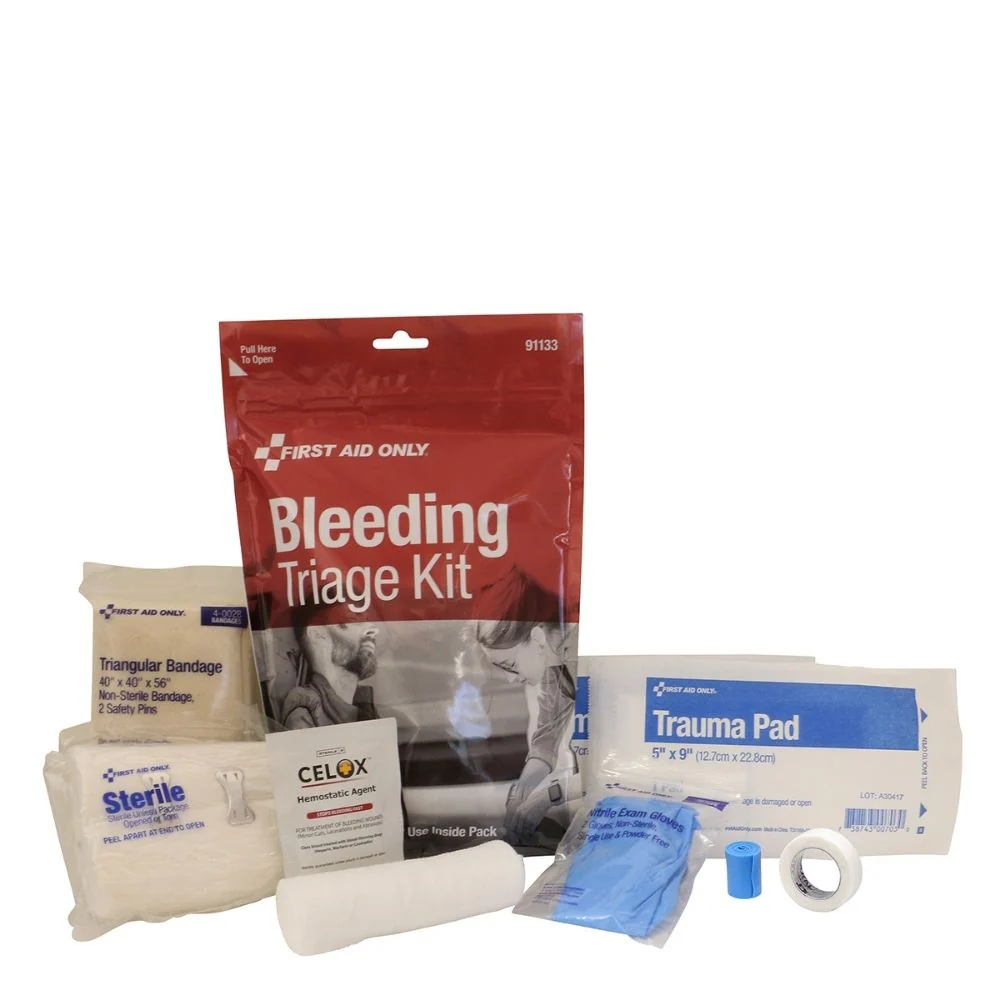 First Aid Only 91133-001 Bleeding Triage Kit - Moutools