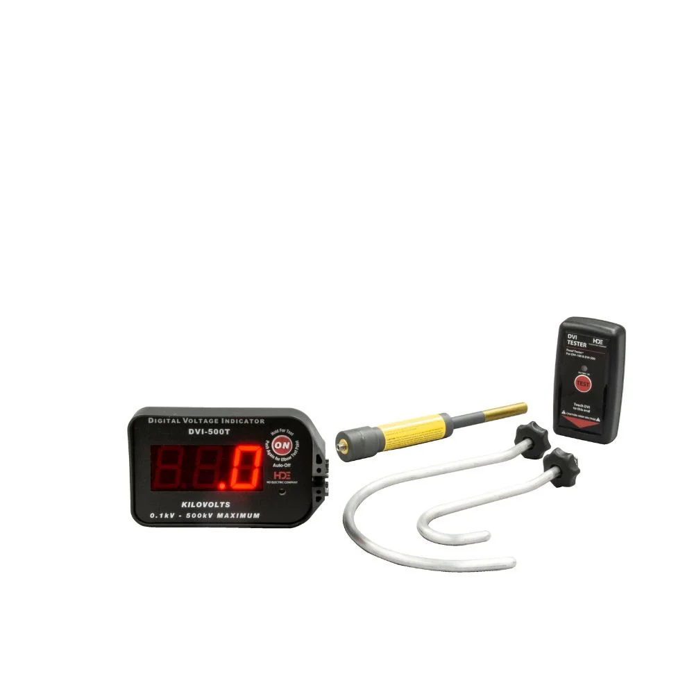 Greenlee DVI-500T/K02 Digital Voltage Indicator w/ Test Point 500kV, OH/UG Kit 2 - Moutools