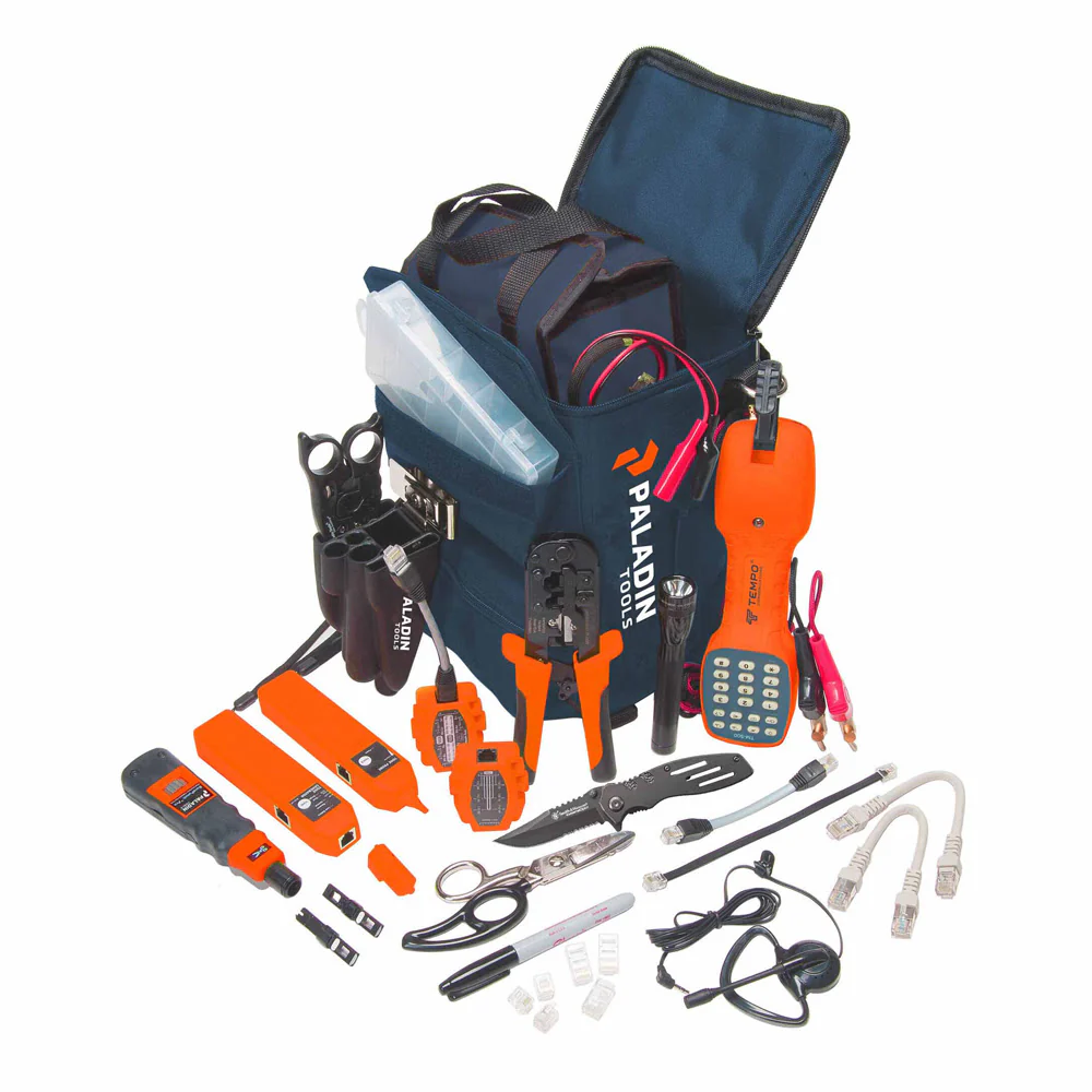 Tempo PA4938 Ultimate Telco Technician Tool Kit - Moutools