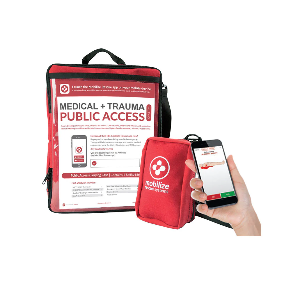 Zoll 8911-005000-01 Mobilize Rescue Systems, Public Access Rescue Station - Moutools