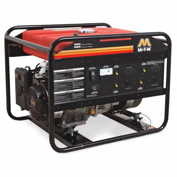 Mi-T-M GEN-8000-0MK0 8000-Watt Gasoline Portable Generator - Moutools