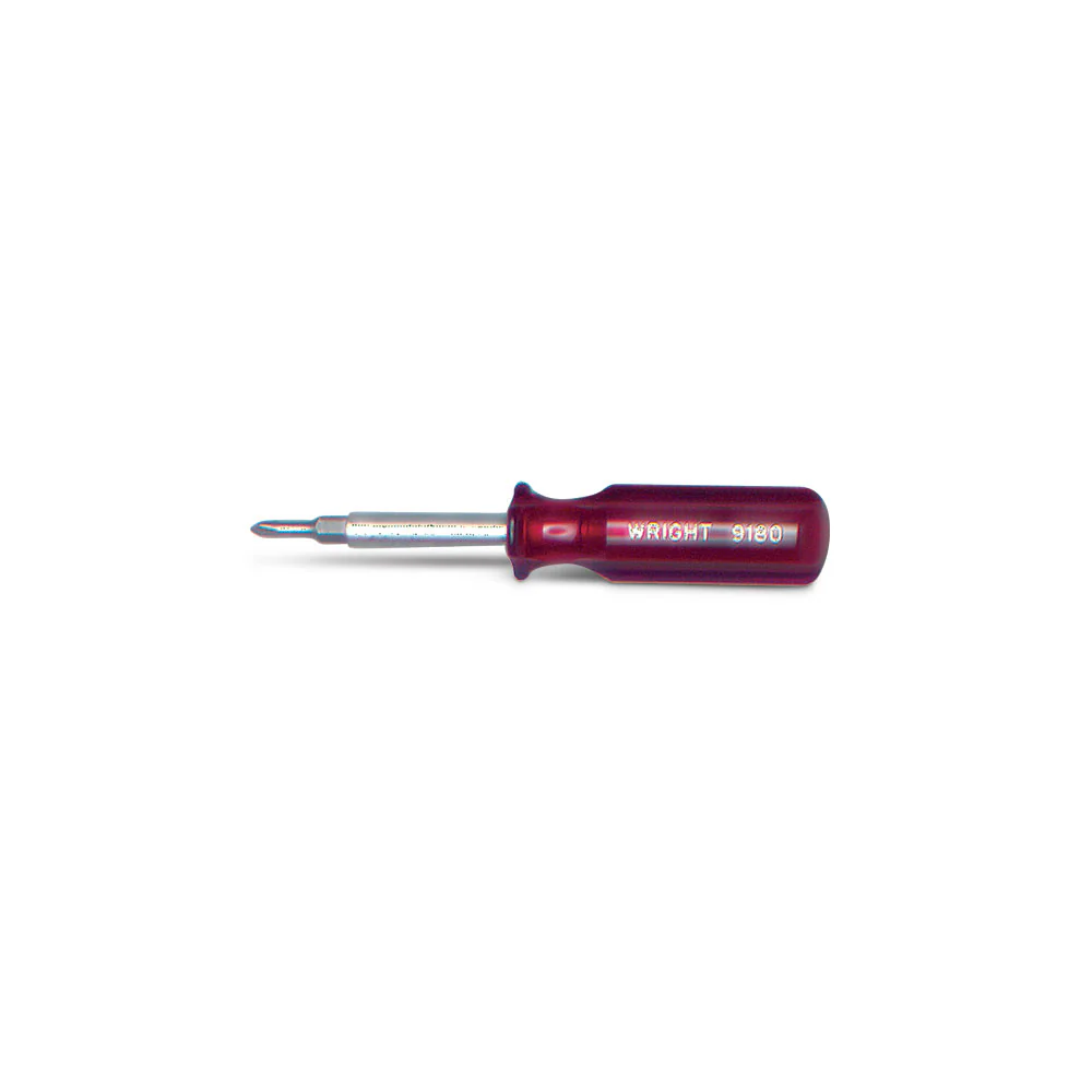 Wright Tool 9180 4-in-1 Screwdriver 3-1/2