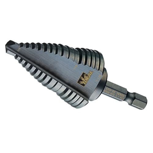 IDEAL 35-523 Quick Change Step Drill Bit, 1/4