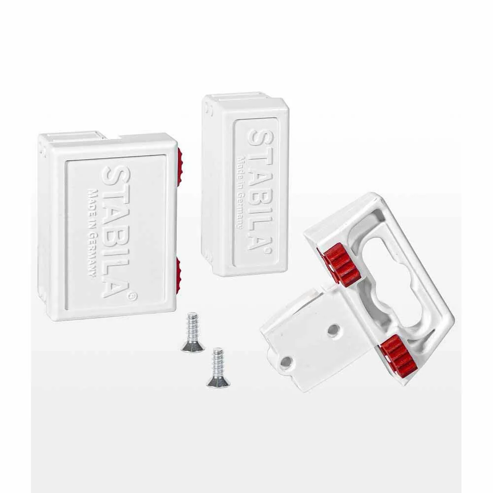 Stabila 20085 End Caps for Levels Type 80  Rubber – Plastic, 2 Caps - Moutools
