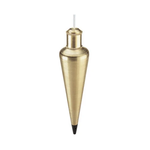 Empire Level 912BR 12 oz. Brass Plumb Bob - Moutools