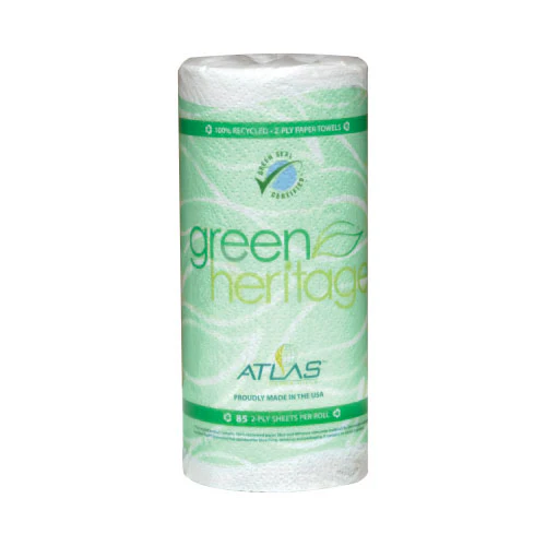 Green Heritage 0021426-PALLET Paper Towels, 24 Cases/ 30 Rolls per Case - Moutools