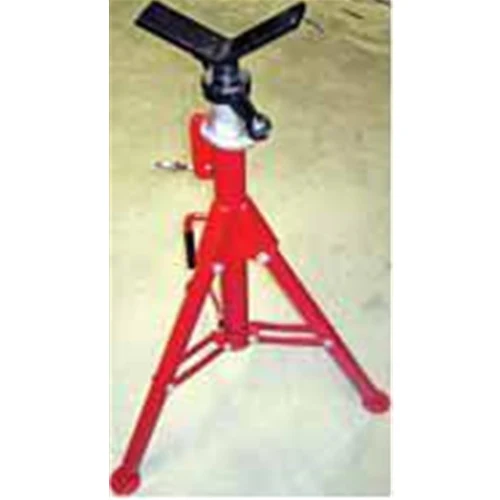 Rothenberger 10641 SUPERJACK Pipe Stand, Folding, w/V-Head - Moutools