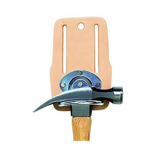 Custom Leather Craft 739 Steel Swinging Hammer Holder - Moutools
