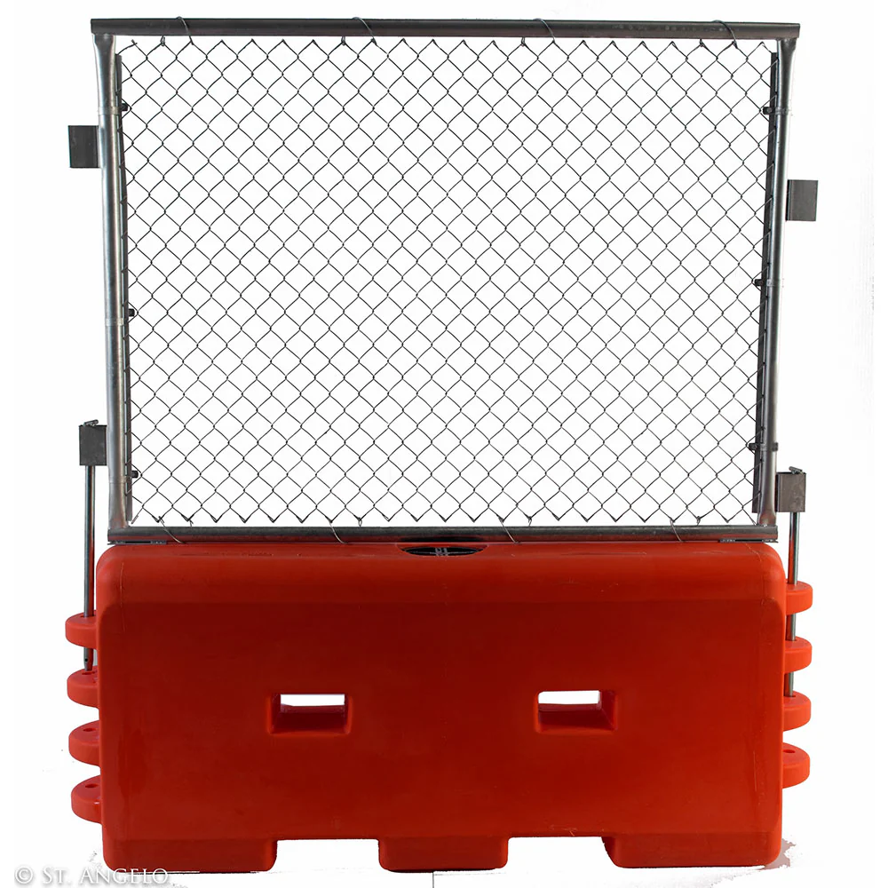 Traffix 45032-wwf 4' × 6' Water-Wall Fence Silver Panels - Moutools