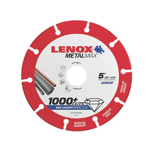 Lenox 1972922 MetalMax Diamond Cutoff Wheel 5