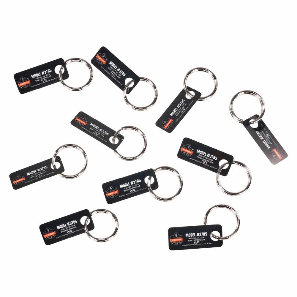 Ergodyne 19786 3785 1.5 in (3.8 cm) Split Ring Tool Attachment (10-pack) - Moutools