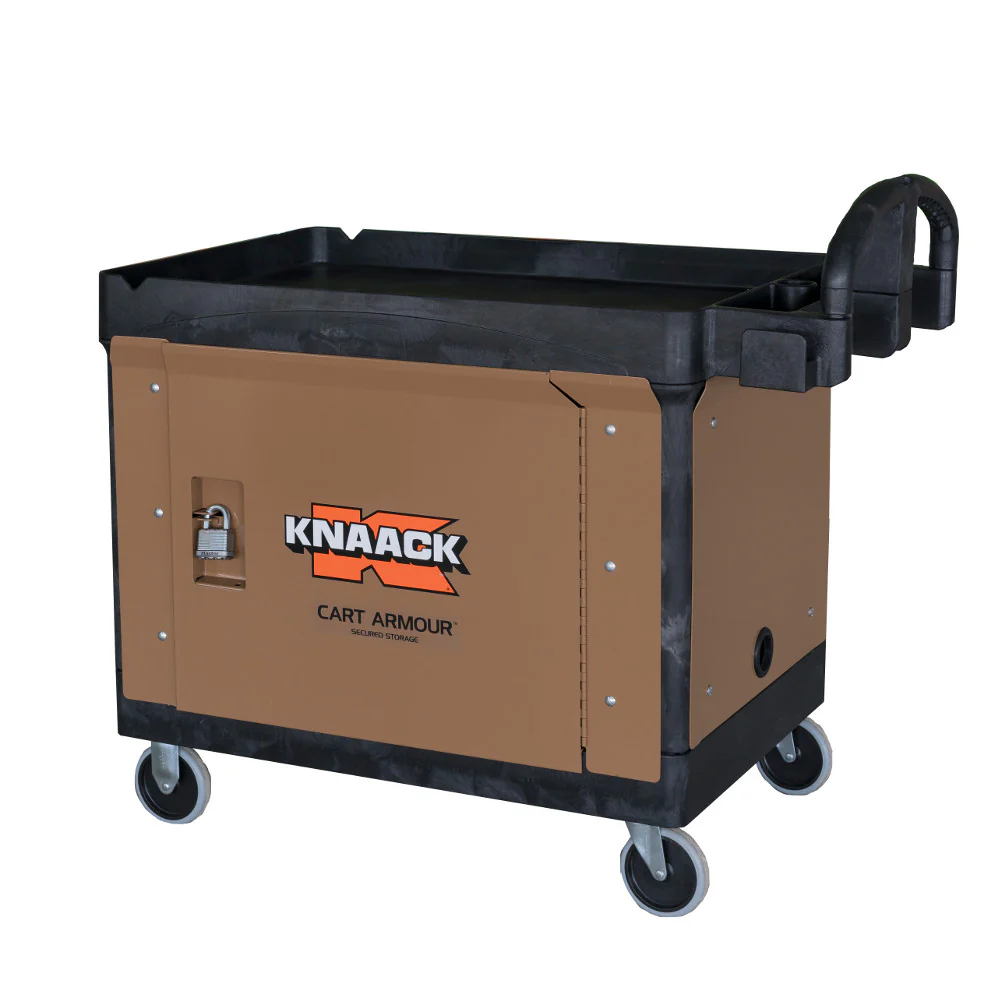 Knaack Cart Armour CA-01 with Rubbermaid FG452088BLA Cart - Moutools