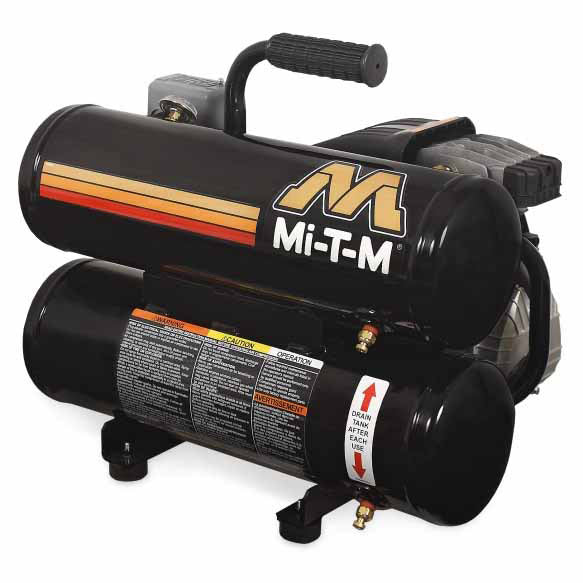 Mi-T-M AM1-HE02-05M 5-Gallon Single Stage Electric Air Compressor - Moutools