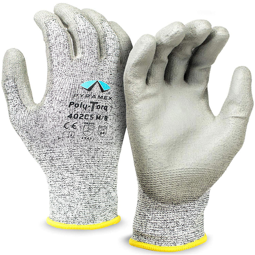 Pyramex GL402C5S Poly-Torq GL402C5 series glove size small - Moutools
