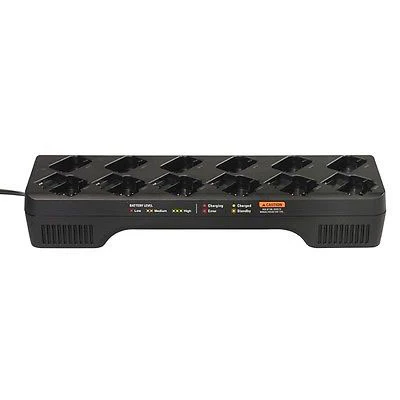 Motorola PMLN7136 DLR Series 12Volts 12-Pocket Multi-Unit Battery Charging Tray for DLR Series - Moutools