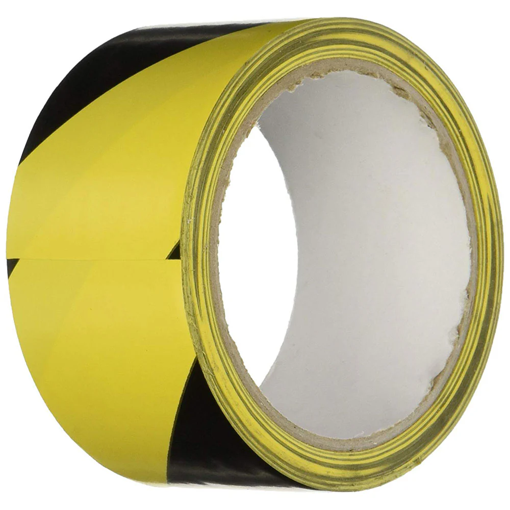 Irwin 2034300 Yellow / Black Hazard Floor Tape 2