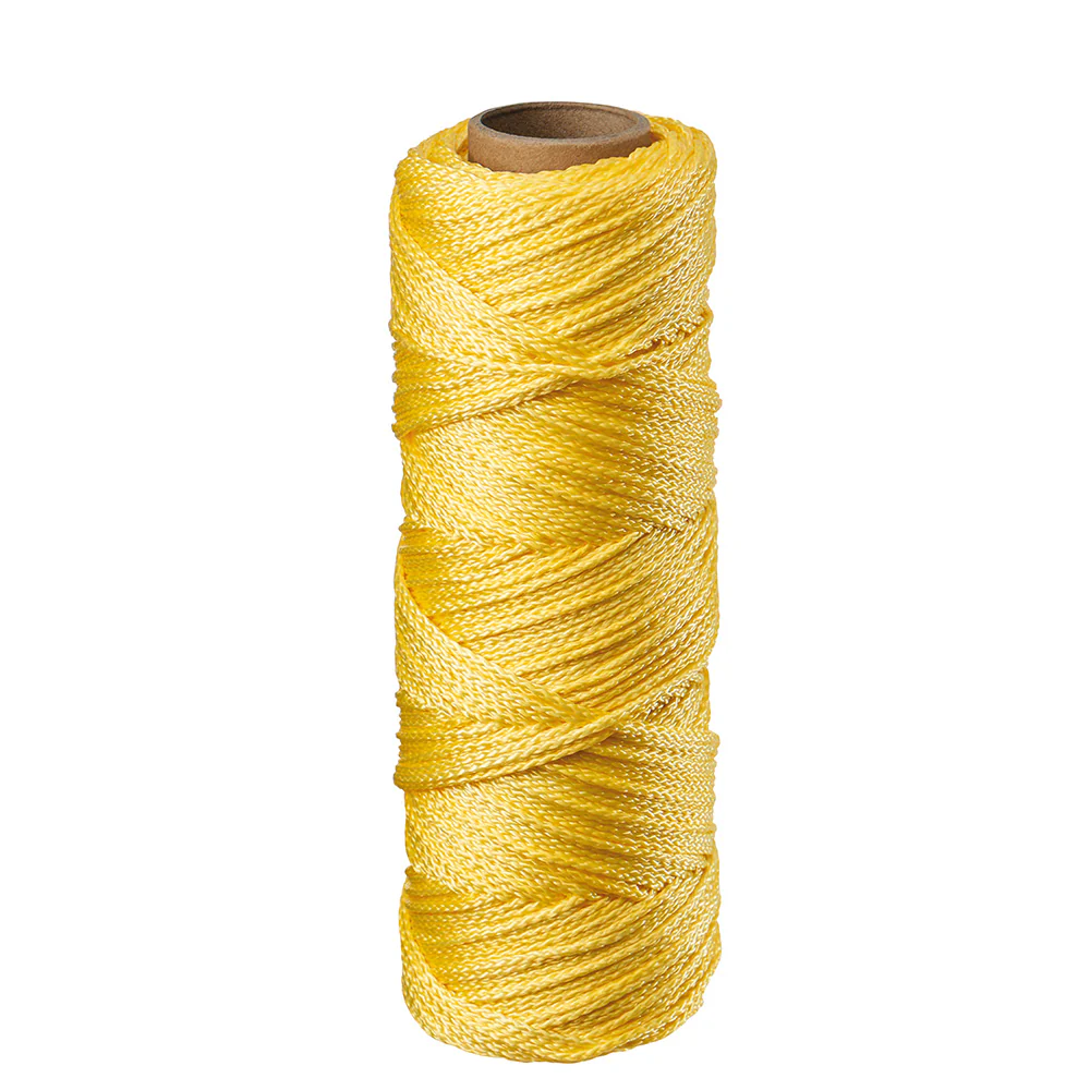 Empire Level 39-1000Y 1000' Yellow Braided Line Tube - Moutools