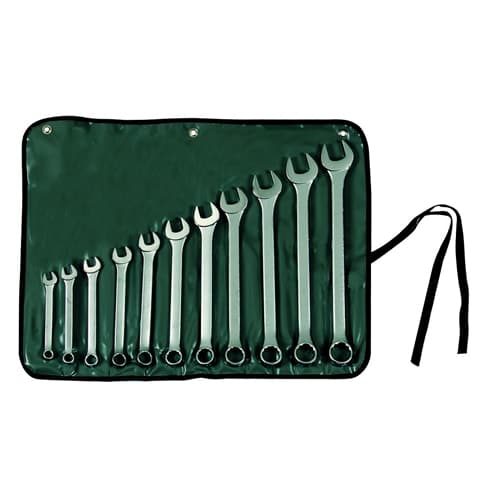Stanley 85-450 11 Pc Combination Wrench Set Satin Finish SAE - Moutools