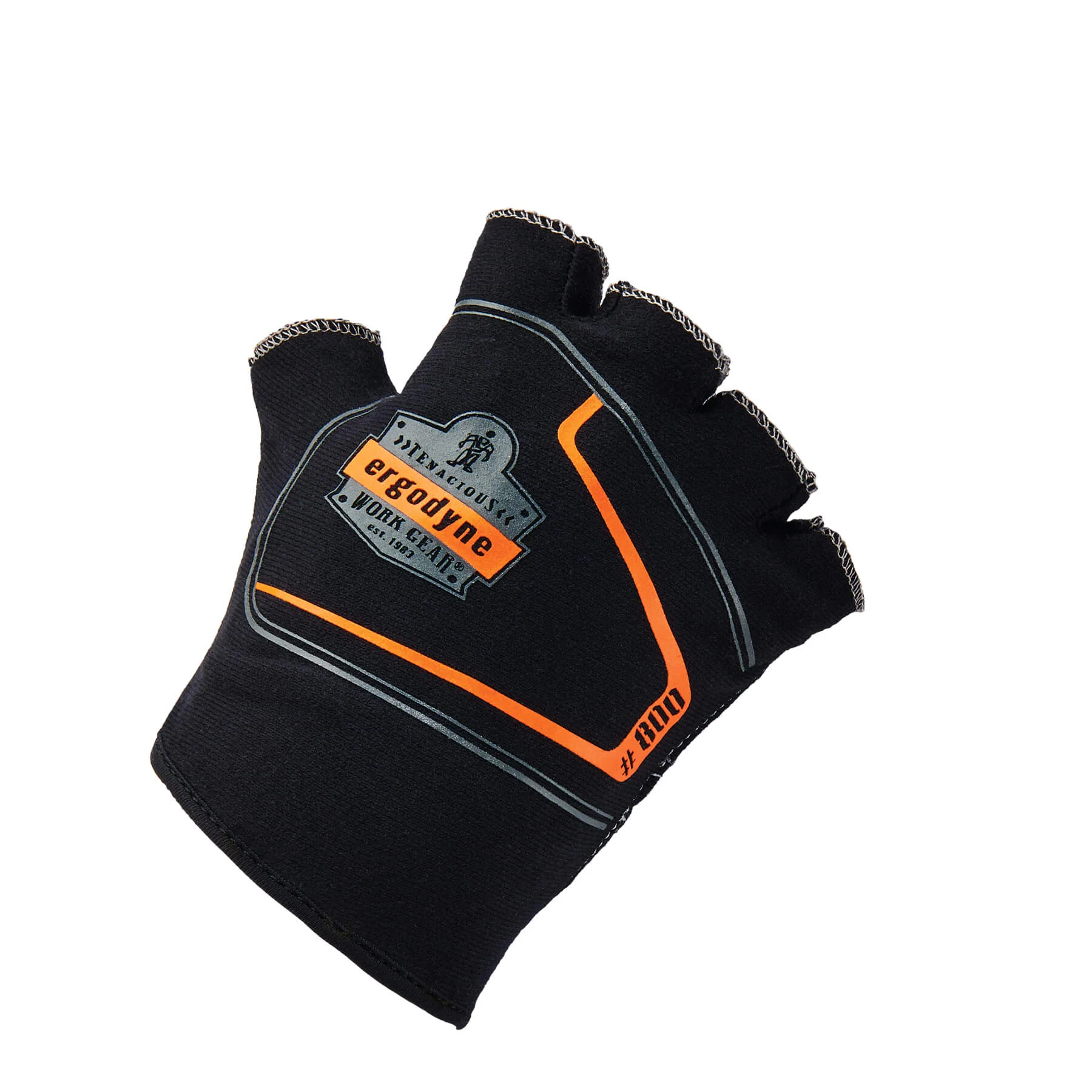 Ergodyne 16104 ProFlex 800 Glove Liners, S/M, Black - Moutools
