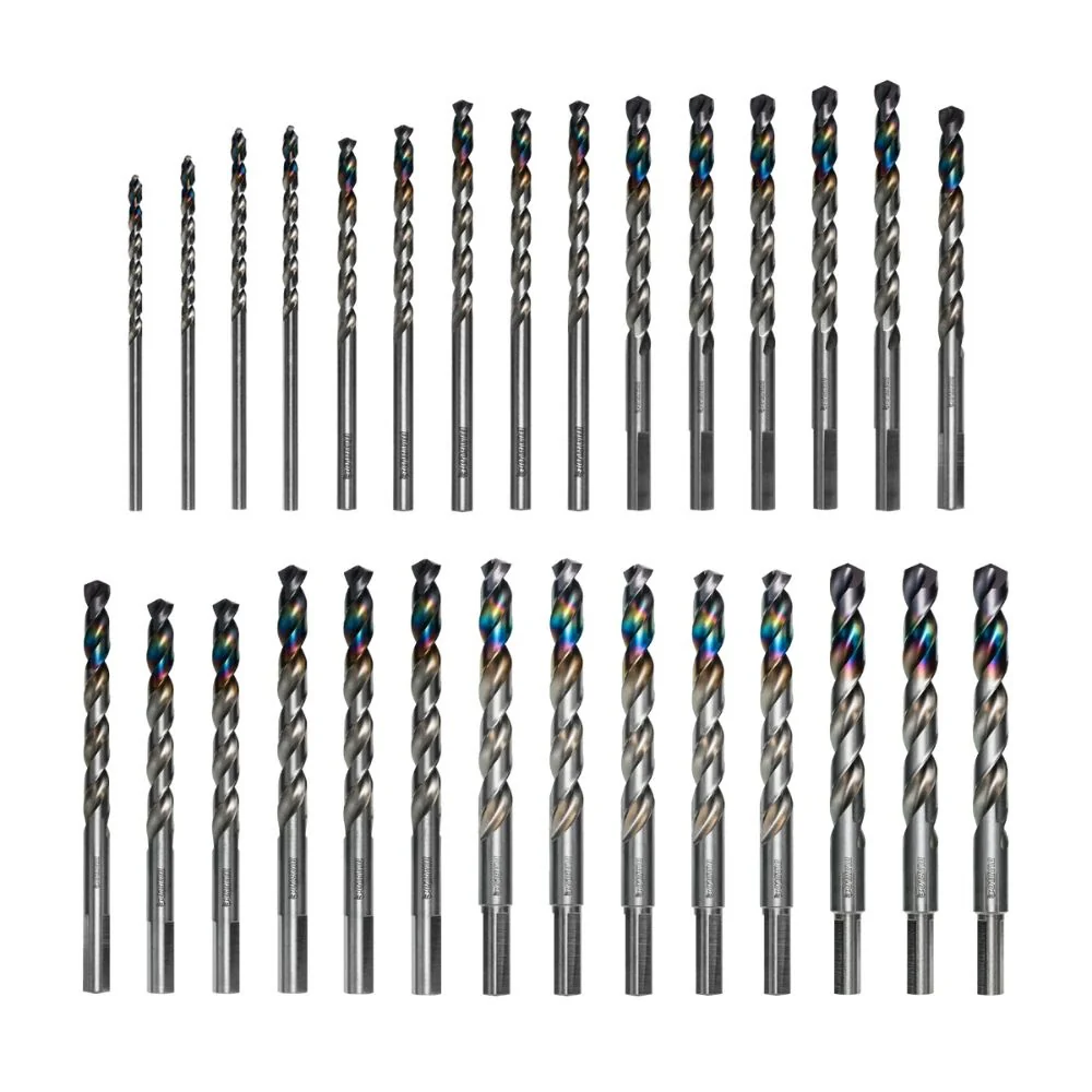 Diablo DMD-T29 29-Piece Metal Demon Drill Bits Set for Mild, Hardened and Stainless Steels - Moutools